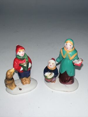 Lot Of Lemax Carolers