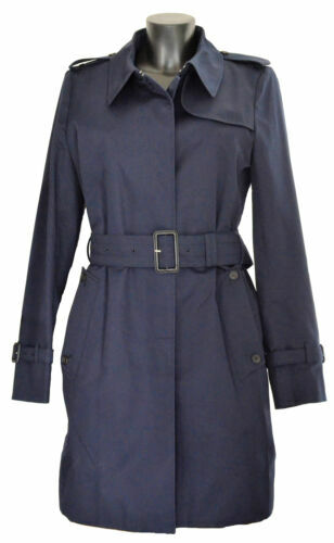 Trench-coat Aquascutum Silvermere Bleu Marine Taille 46 - Neuf Avec étiquettes !