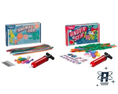 KLASSISCHES BALLON MODELLIEREN AUFBLASBARES SET PARTYSPIEL ZOOTIERE UNTER DEM MEER