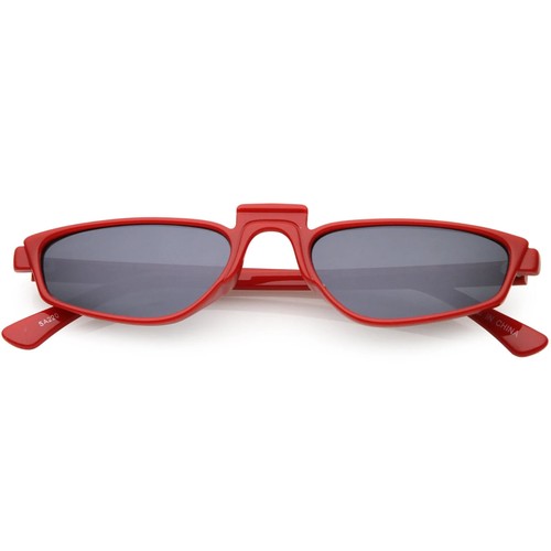 Occhiali da sole moda vintage retrò anni 90 matrix micro piccoli stile occhio di gatto lenti nuovi - Foto 10 di 30