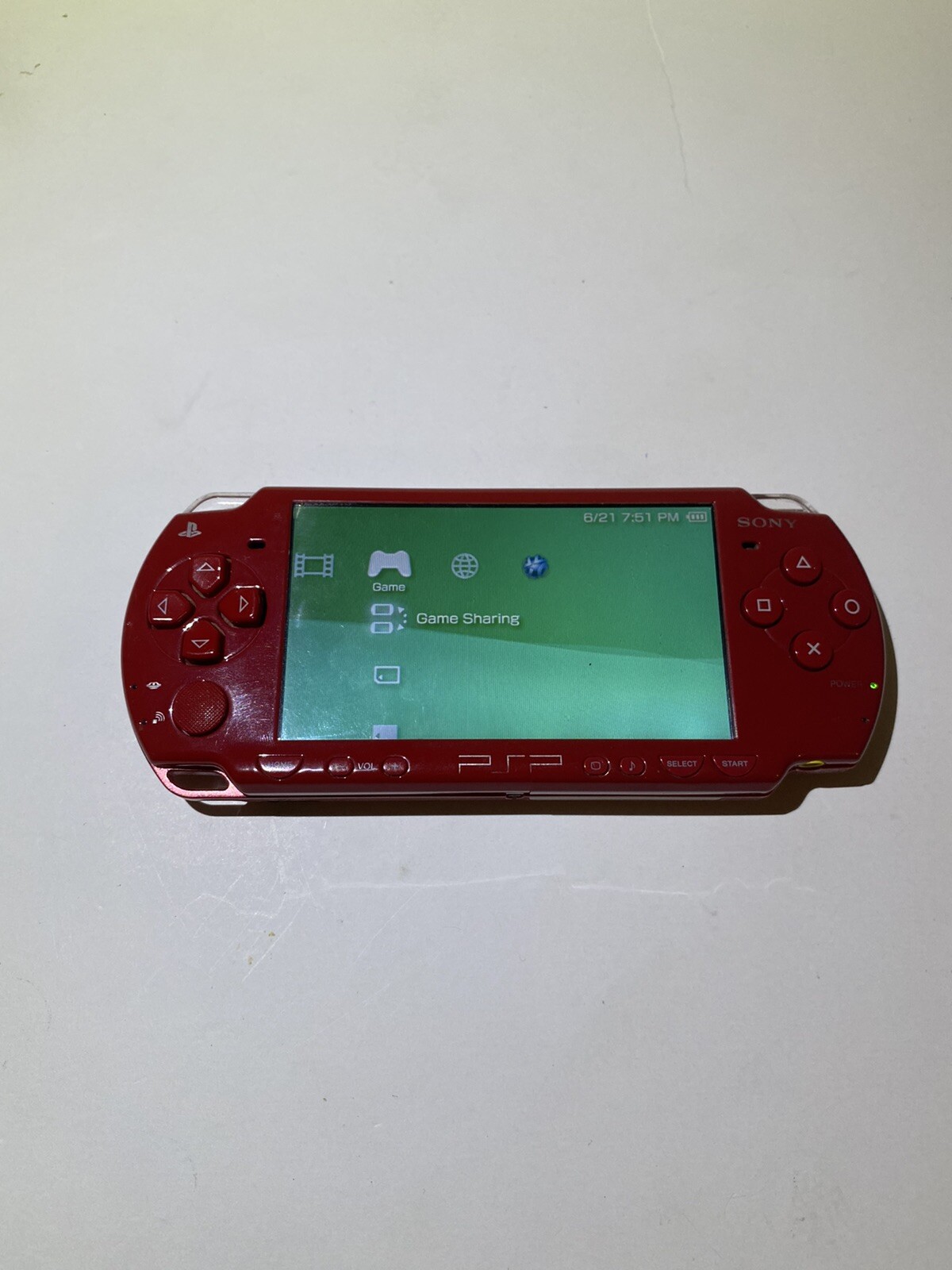 Sony Psp 00 God Of War Entertainment Pack 64mb Red Handheld System For Sale Online Ebay