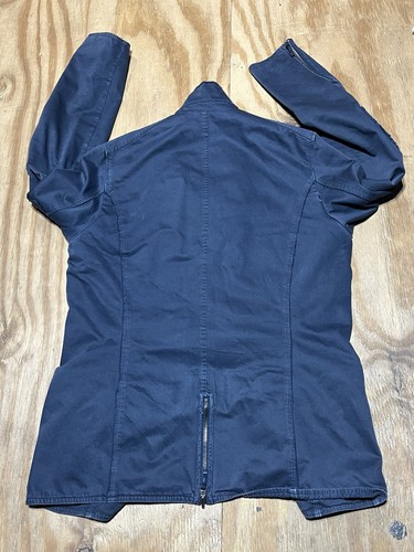 VTG 555 Triple Five Soul Women XL Patches Reversible Utility Jacket Blue @ Jrack - Picture 3 of 18