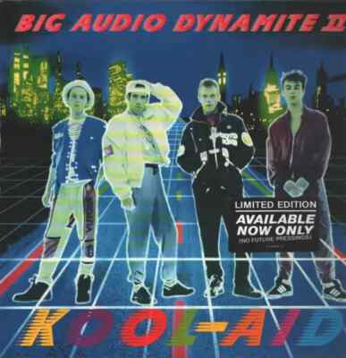Big Audio Dynamite II Kool-Aid LIMITED EDITION CBS Vinyl LP
