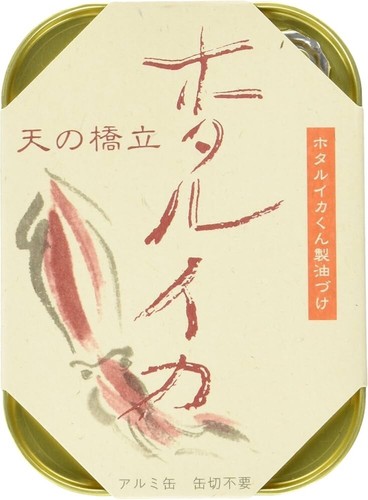 Japanese Canned Food Smoked Firefly Squid Pickled Preserved Amanohashidate 95g - Picture 14 of 22