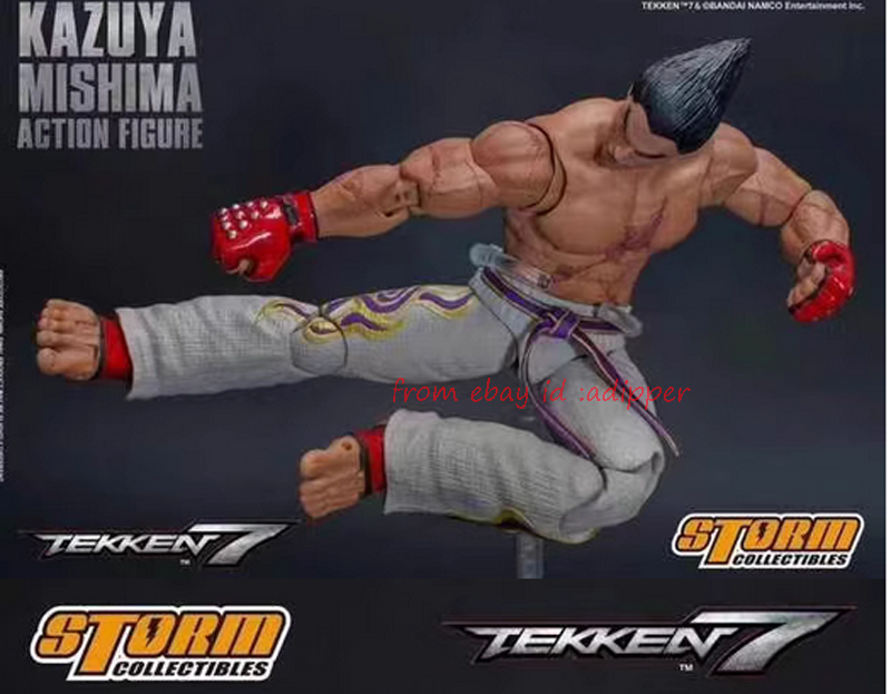 Storm Toys 1/12 Kazuya Mishima Tekken 7 Action Figure In Stock