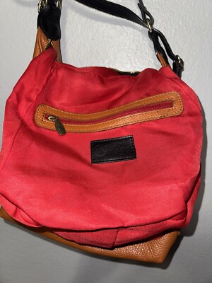 Valentina Italia Convertible Backpack Shoulder Bag VALENTINA Black BROWN Pebbled ITALIAN Leather SLING  main image 3