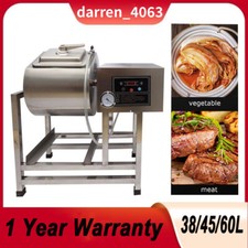 Stainless Steel Meat Salting Machine/ Meat Poultry Tumbler Machine 38L/45L/60L