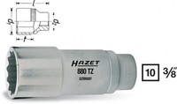 Hazet SteckschlüSsel-Einsatz 10Mm 3/8 Zoll -Tractionsprofil 16 880TZ-16