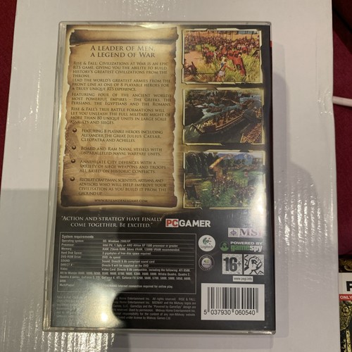 Rise and Fall Civilizations at War PC DVD Action and Strategy Game in Box. VGC - Picture 4 of 6