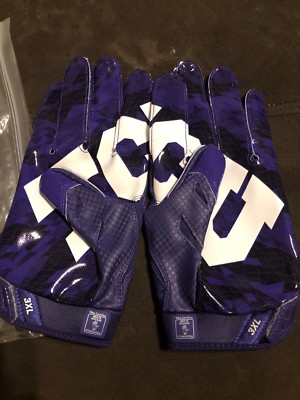 TCU Team Issued Nike Gloves Vapor Jet 3.0 NCAA Signature | eBay