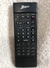 Vintage ZENITH 343 14-972D TV/VCR Remote Control OEM W/ Batteries