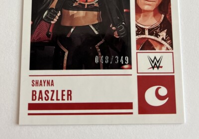 2023 Shayna Baszler Panini Chronicles WWE Pink Parallel #162/349