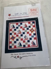 The Sweet Tea Girls Patterns STG-0029 Sail-A-Way Lap Quilt
