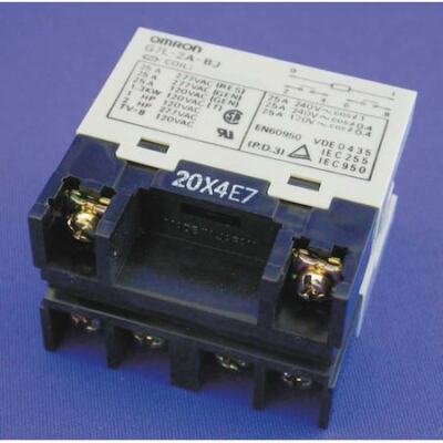 Omron G7l-2A-Bj-Cb-Dc12 Enclosed Power Relay, 6 Pin, 12Vdc, Dpst-No, Body Width