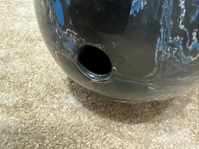Vintage Ebonite Tornado USA Marbled Bowling Ball Drilled 16 lbs | eBay