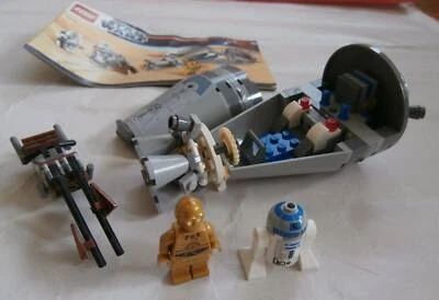 White minifig hands LEGO ref 983 mains blanches personnages Star Wars