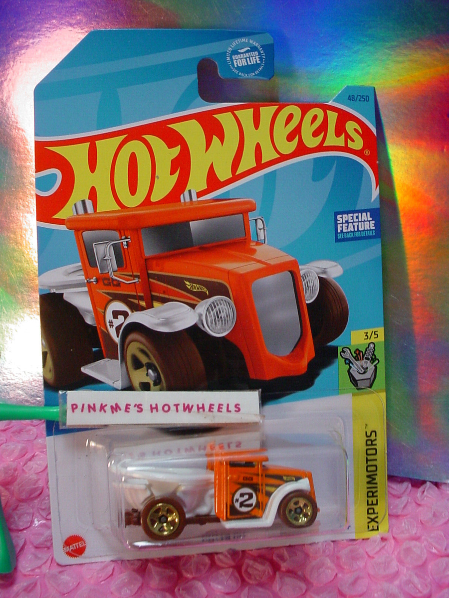 2023 Hot Wheels GOTTA GO #48 orange/white toilet🚽Experimotors