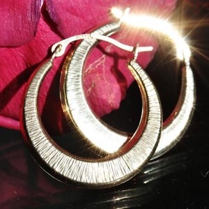 10k-yellow-gold-earrings-0-80-034-diamond-cut-hoop-vintage-handmade-0-9gr