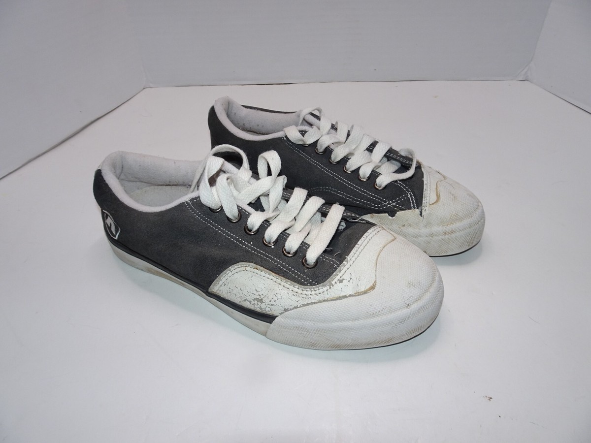 Vintage 1995 Airwalk Jacked Skateboarding Shoes Size Black/White/Gum