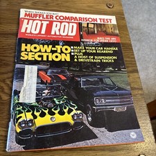 Hot Rod Magazine 1973 October Muffler Comparison How To Section