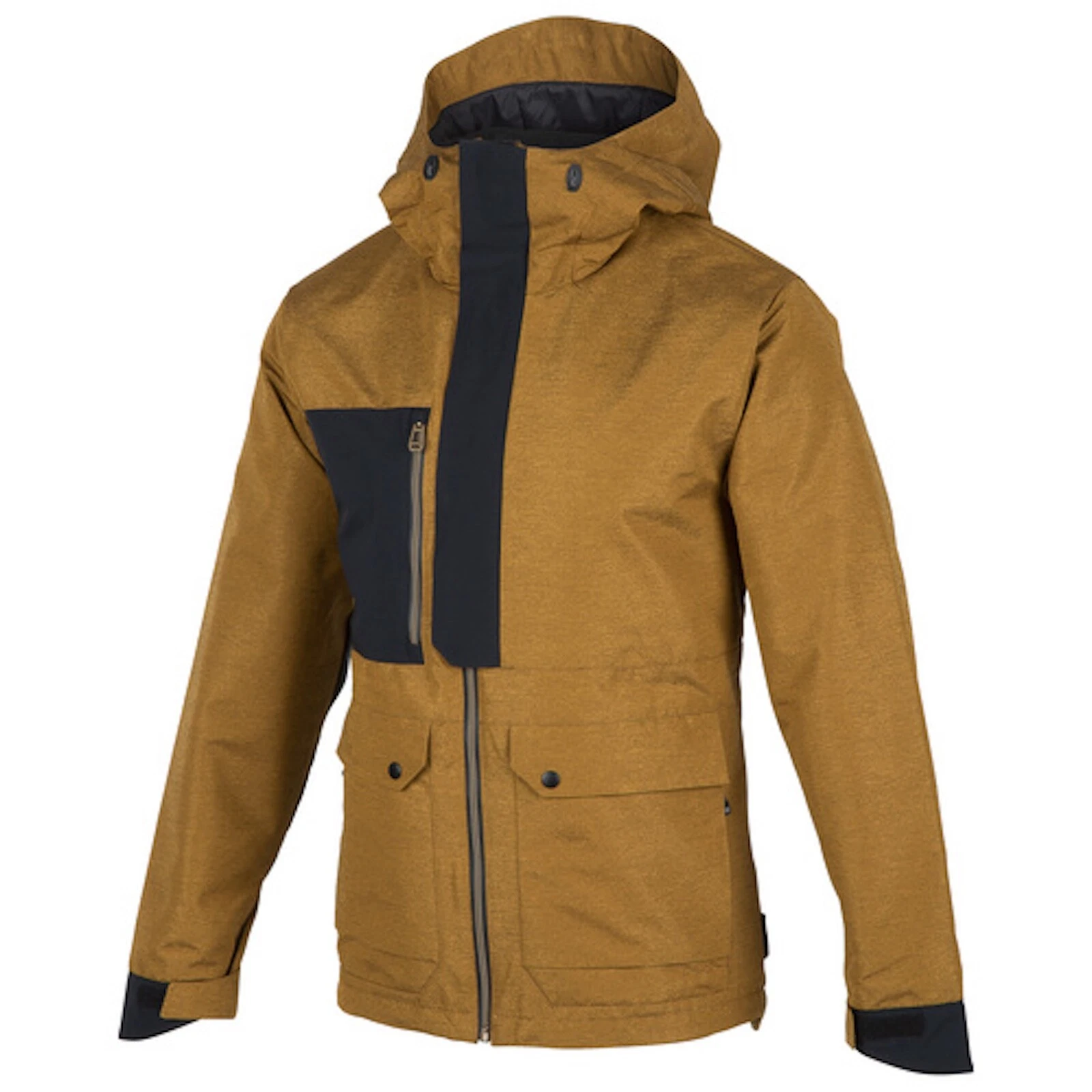 Body Glove Banksy Copper Hooded Snow Jacket Mens L Insulated 6205