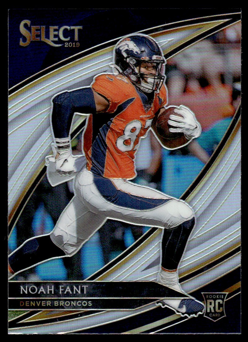 2019 Panini Select Field Level Silver Prizm Noah Fant Rookie Denver Broncos #286