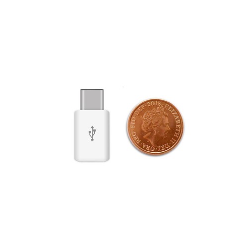 USB Type C 3.1 Male to Micro USB 2.0 5 Pin Adapter Samsung A5 OnePlus 2 Huawei - Picture 2 of 2