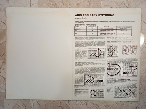 Sport Motifs Chart 600 VTG 1978 American School Needlework Cross Stitch Patterns - Picture 4 of 4
