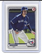 2020 Bowman Paper Prospects Baseball #BP104 Jordan Groshans RC (Blue Jays)