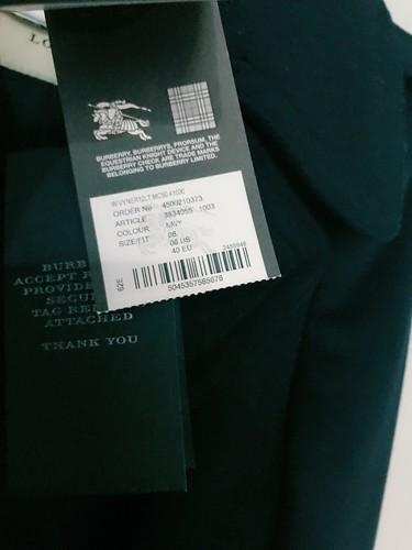 Abrigo gabardina de lana cachemira para mujer Burberry / talla EE. UU. 6 - Imagen 4 de 5