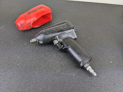 #bj695 Snap-on MG325 3/8'' Drive Black Super Duty Magnesium Air Impact Wrench