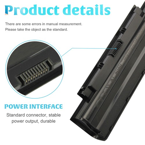 Battery J1KND for Dell Inspiron N5010 N4010 M5030 N5110 N7010 N7110 N3010 5200mA - Picture 5 of 10