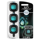 Febreze Unstoppables Odour Fighting Car Freshener Air Vent Clip Fresh 3 Pack