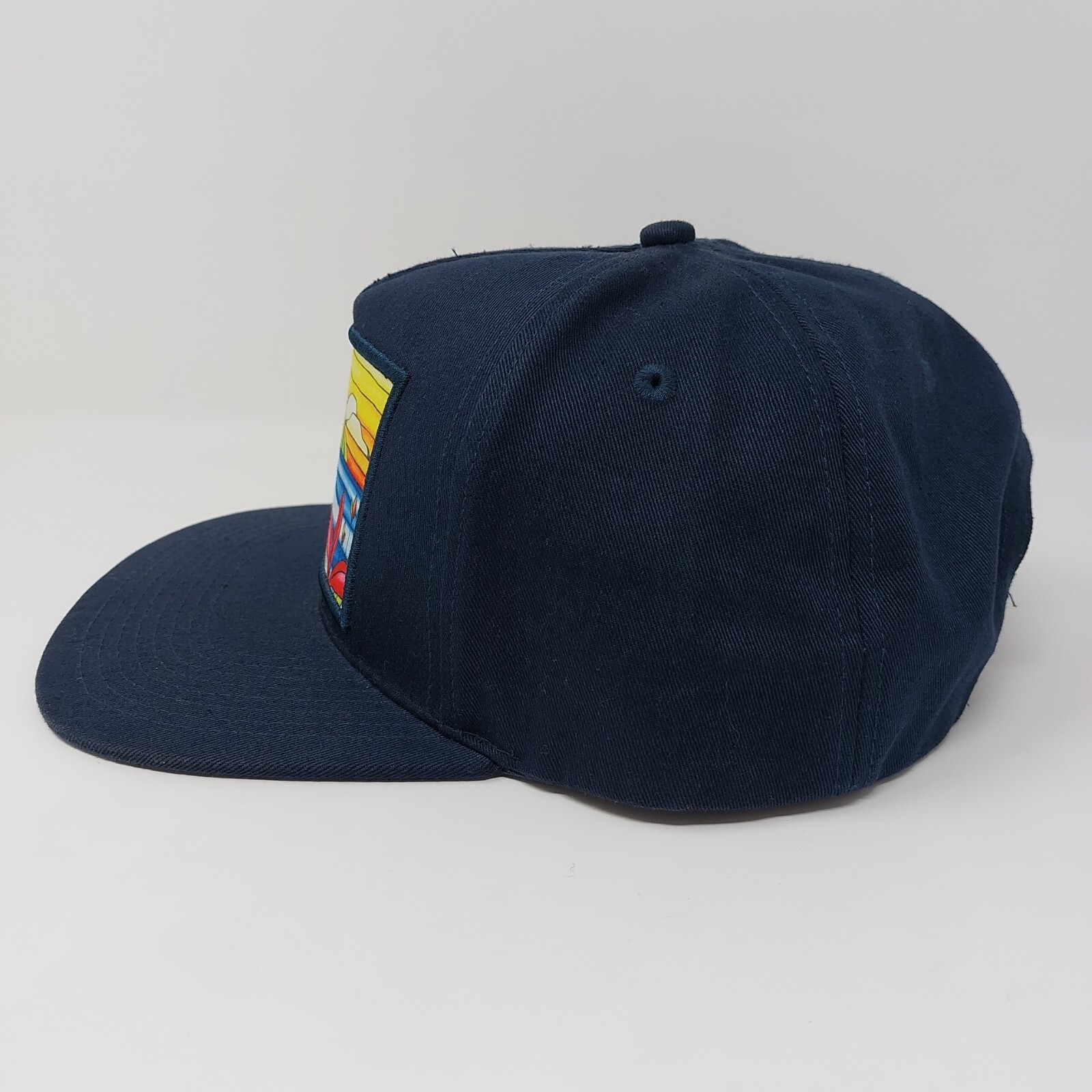 Heather Brown Art Large Patch Snapback Trucker Ha… - image 7