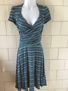 leota faux wrap dress