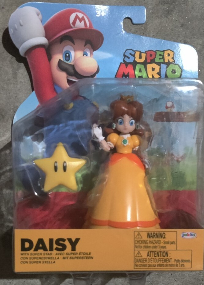 Jakks Pacific - Nintendo Super Mario - Princess DAISY Super Star 4