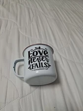 Steel Enamel Coffee Mug Non breakable Travelling Mug Microwave Safe Gifting Mug