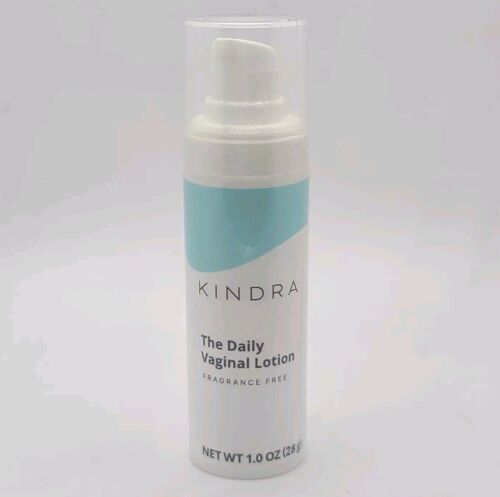 KINDRA The Daily Vaginal Lotion Moisturizer 1 oz Fragrance Free New/Sealed - Picture 2 of 4