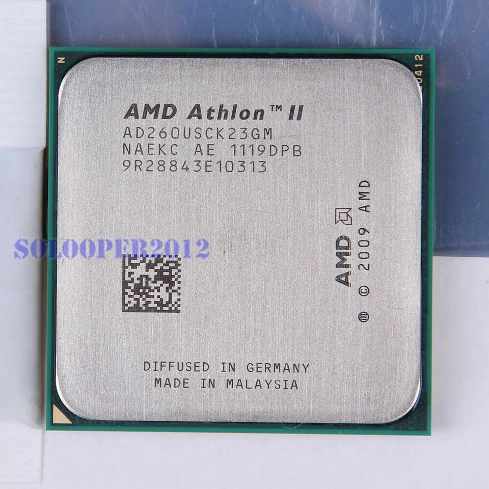 AMD Athlon II X2 260 Processor 3.2GHz ADX260OCK23GM Socket AM3 CPU 65W 533MHz - Image 4 of 4