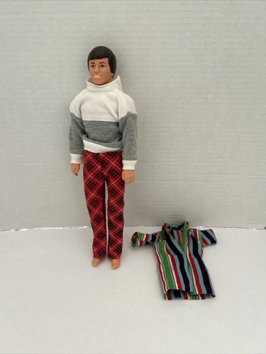 Barbie - Ken 1985 Lucky Inc  With Clothes Vintage Rare Great Condition
