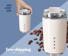 Smeg Thermos Coffee Mug 240ml Stainless Steel...