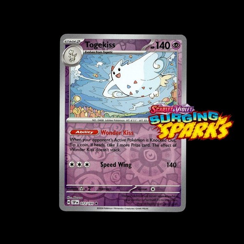 Pokemon Étincelles Surveillantes : Choisissez votre carte ! Holos/EX/Full Arts ! NM - Photo 74 sur 250