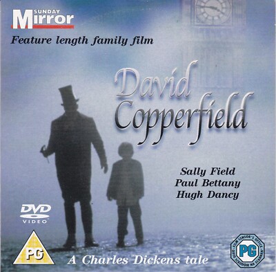 DAVID COPPERFIELD ( SUNDAY MIRROR Newspaper DVD ) Sally Field