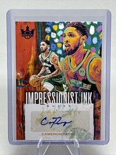 2023-24 Court Kings Impressionist Ink Cameron Payne /35 Violet Autograph NM+