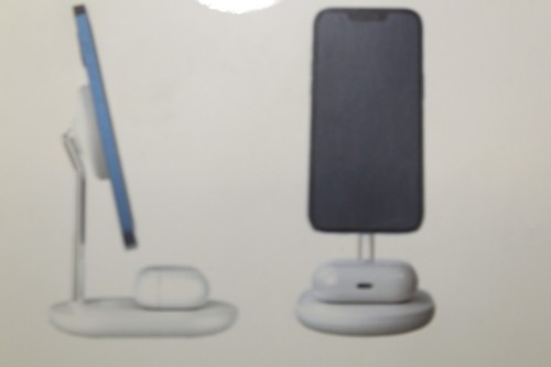 Tekya 2-en-1 QiTek MagStand Support de Charge Magnétique Sans Fil Smartphones AirPod - Photo 6 sur 8