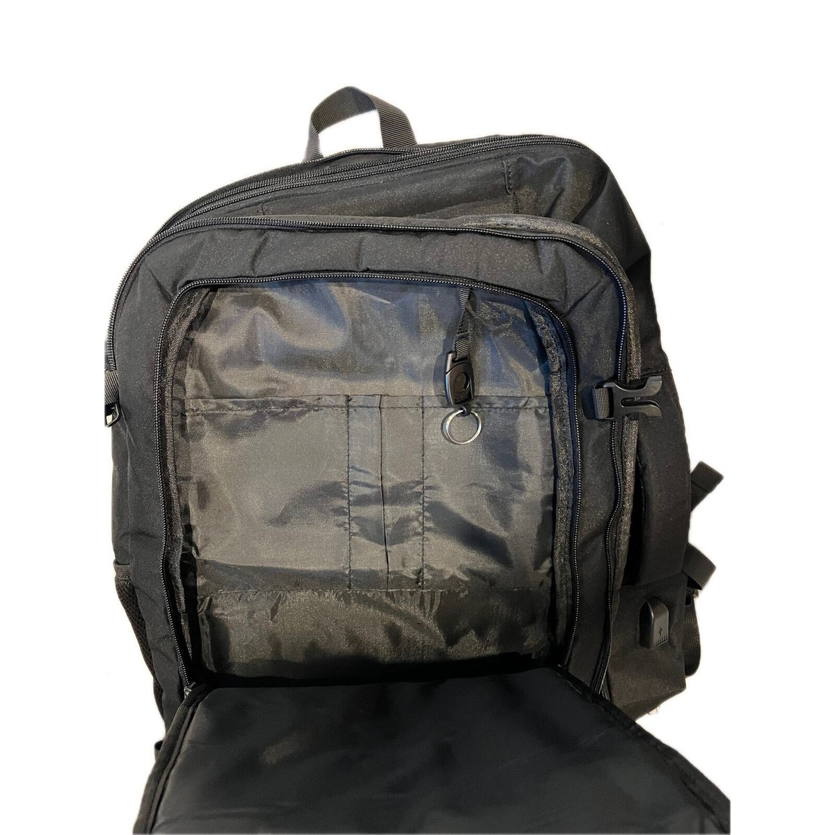 Areyteco Multi Section Padded XL Clamshell Backpack | eBay