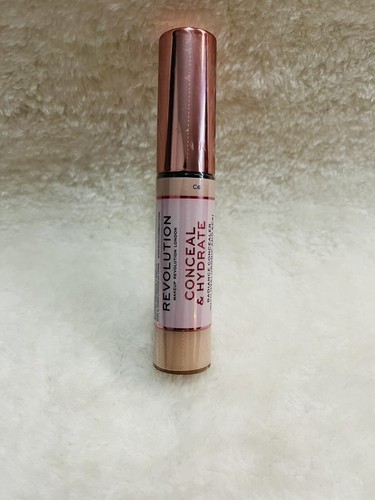 Makeup Revolution London Conceal & Hydrate Concealer Shade C6 MEDIUM FULL COV - Picture 2 of 4