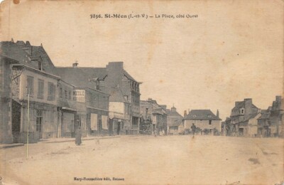 Saint-Meen - Der Platz, Seite West-