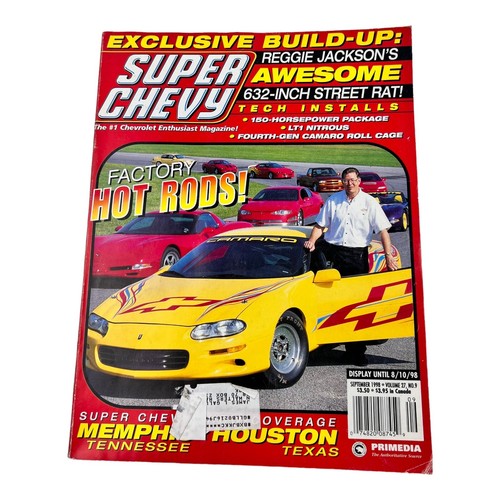 Super Chevy Magazines Years 1998 and 1999 Hot Rods Muscle Chevrolet Lot of 6 - Imagen 6 de 23