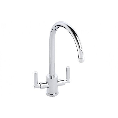 Abode Atlas Monoblock Mischer Wasserhahn - Oberfläche: Chrom - AT1053 - Bild 2 von 2